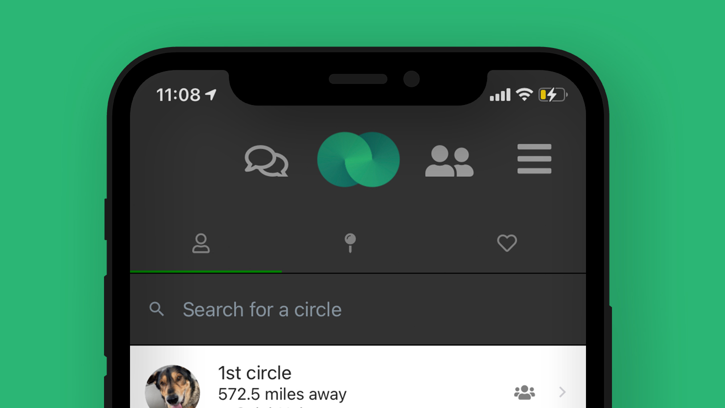 CirclesU App Interface
