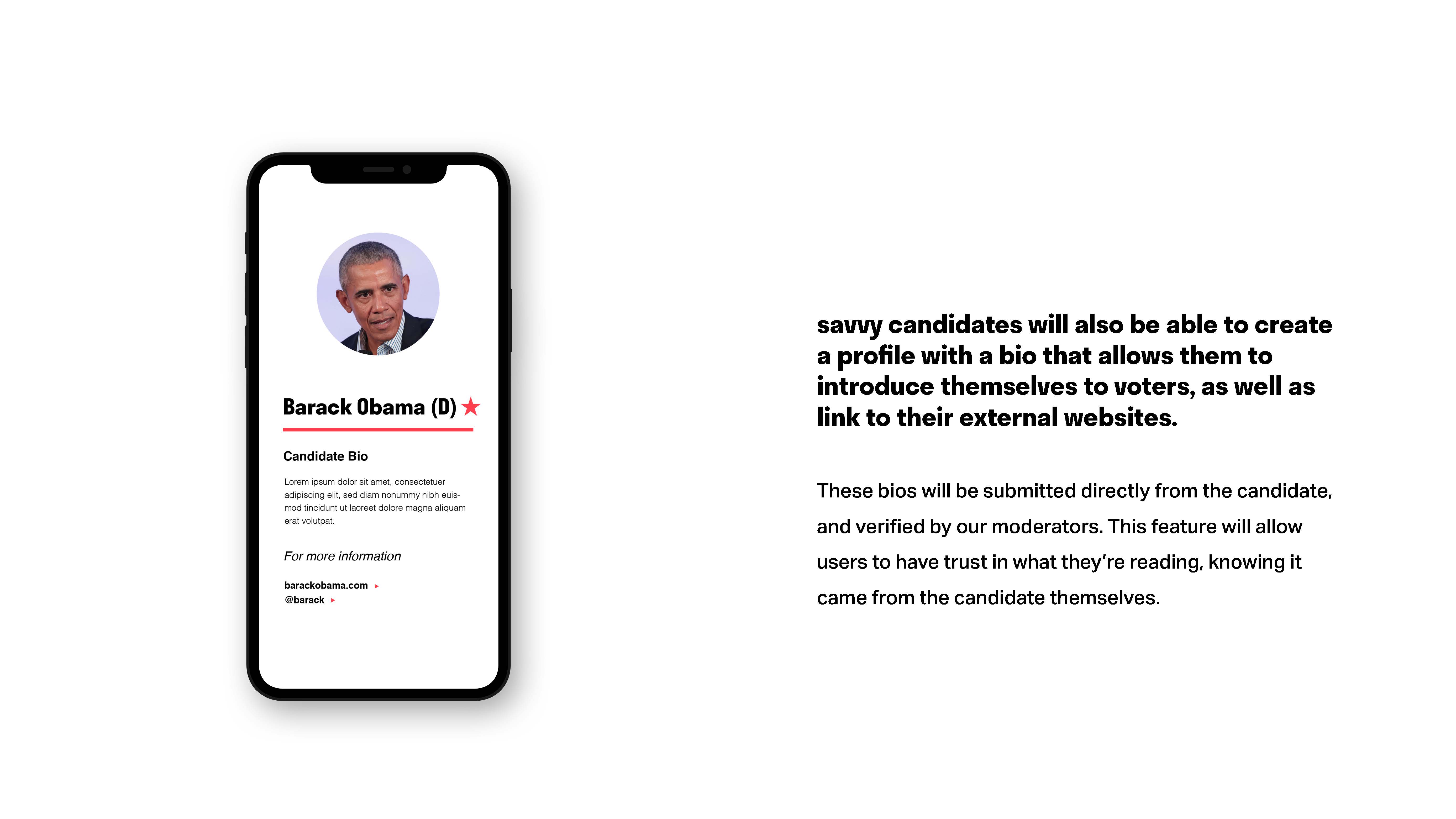 OurVote presentation slide 8